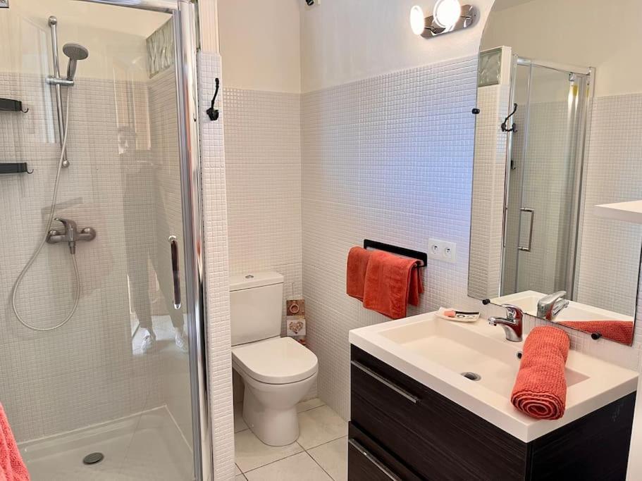 Joli Studio Tout Confort Proche Toutes Commodites Dans Residence Calme LʼÎle-Rousse Buitenkant foto